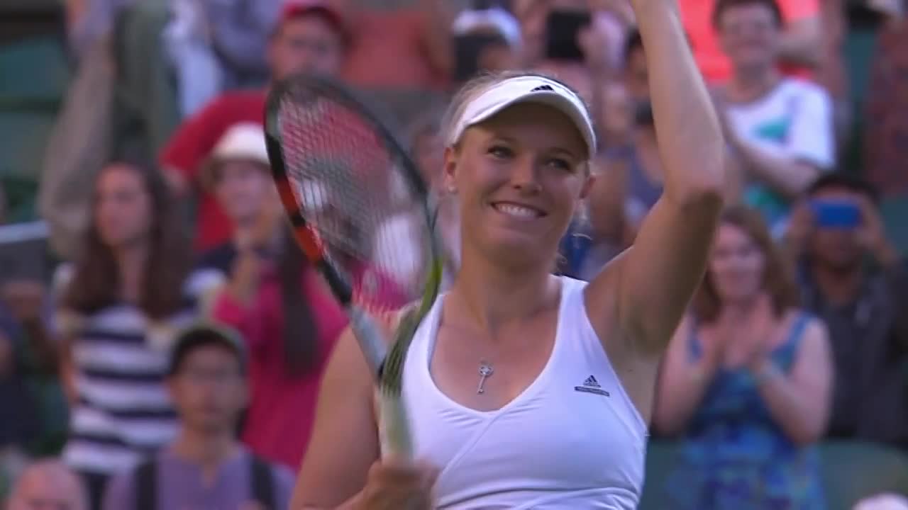 Wozniacki through in straights as seeds fall - The Championships, Wimbledon  - Official Site by IBM